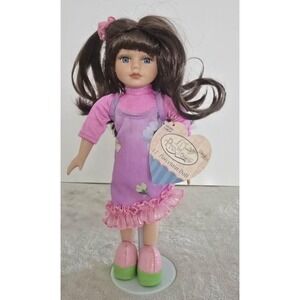 Lil Precious 12" Porcelain Doll Collectors Choice By Dan Dee NEW